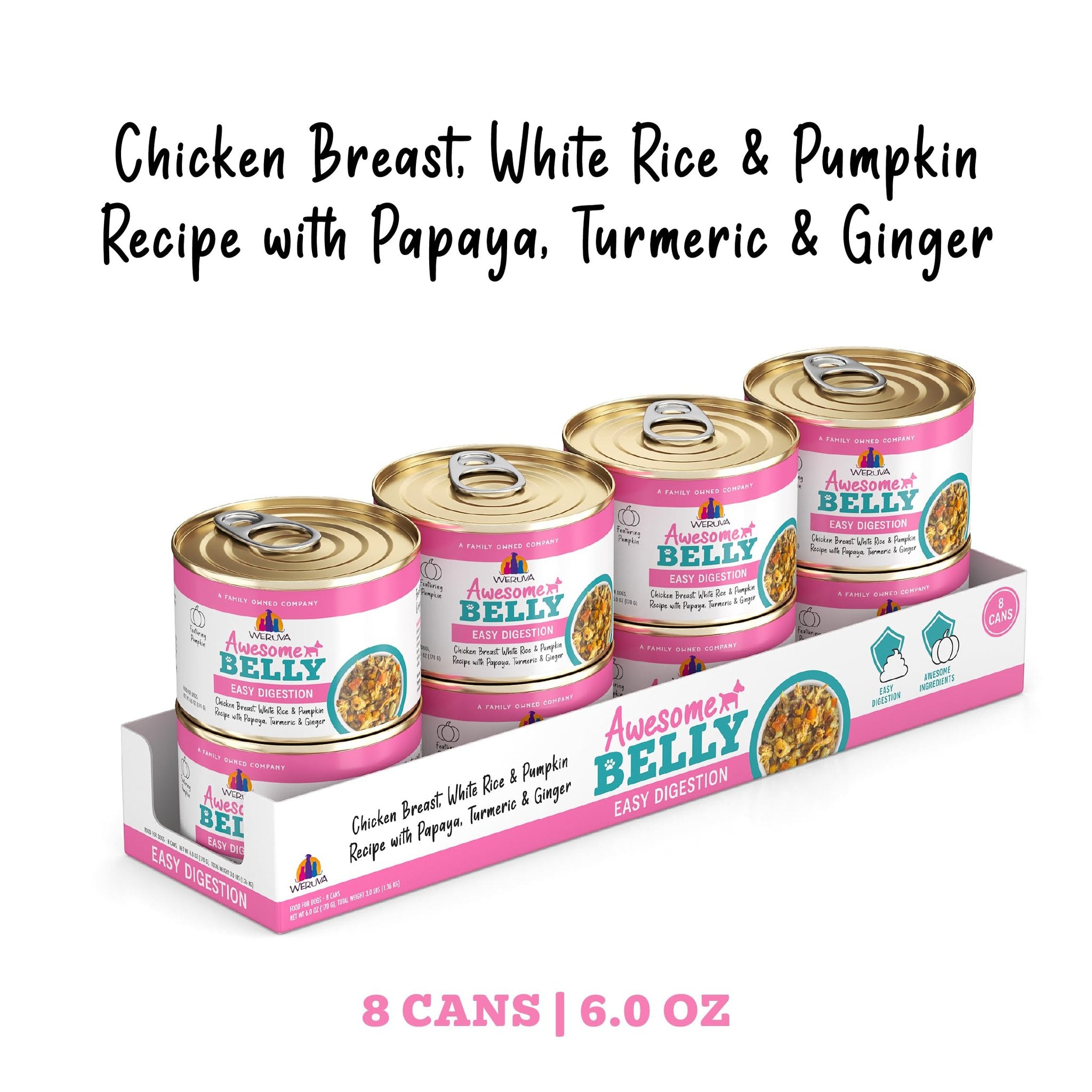 WERUVA DOG BELLY CHICKEN & RICE 6OZ