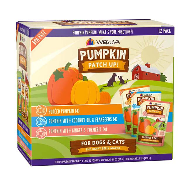 WERUVA DOG & CAT PUMPKIN 2.8OZ