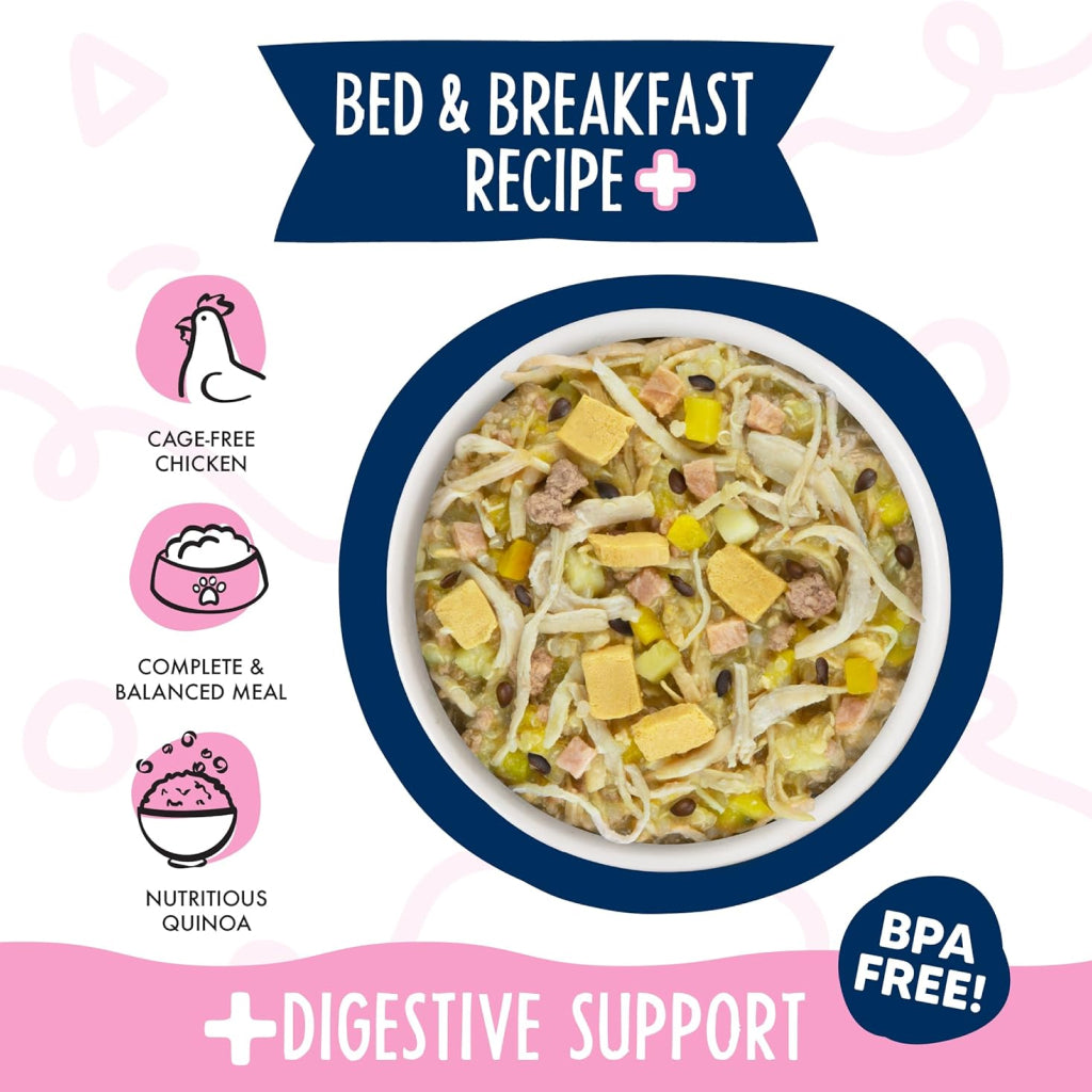WERUVA DOG MEALS N' MORE BED AND BREAKFAST RECIPE PLUS 3.5OZ CUP