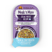 WERUVA DOG MEALS N' MORE STEAK FRITES RECIPE PLUS 3.5OZ CUP