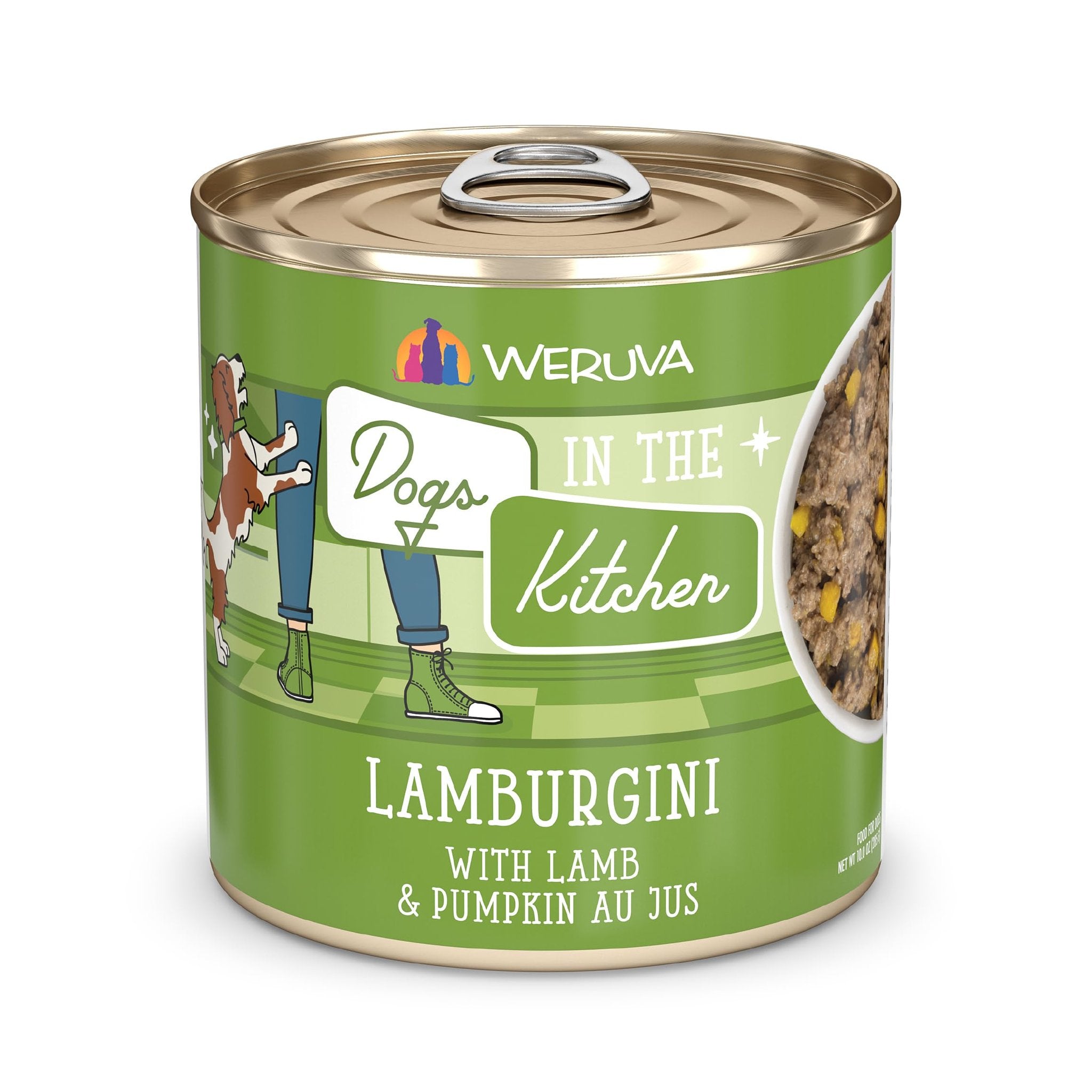 WERUVA DOGS IN THE KITCHEN LAMBURGINI 10OZ
