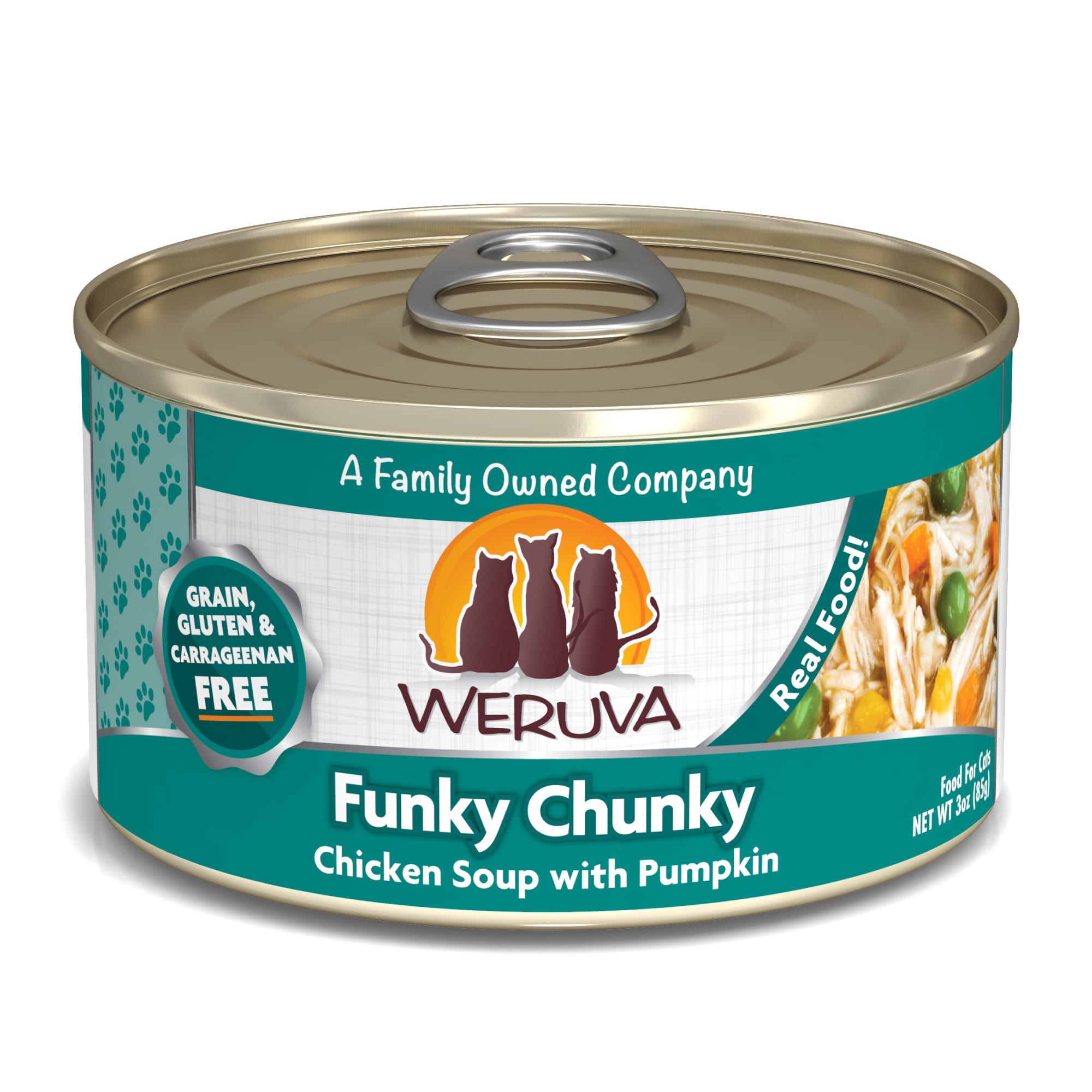 Weruva Funky Chunky chicken soup with pumpkin 3oz