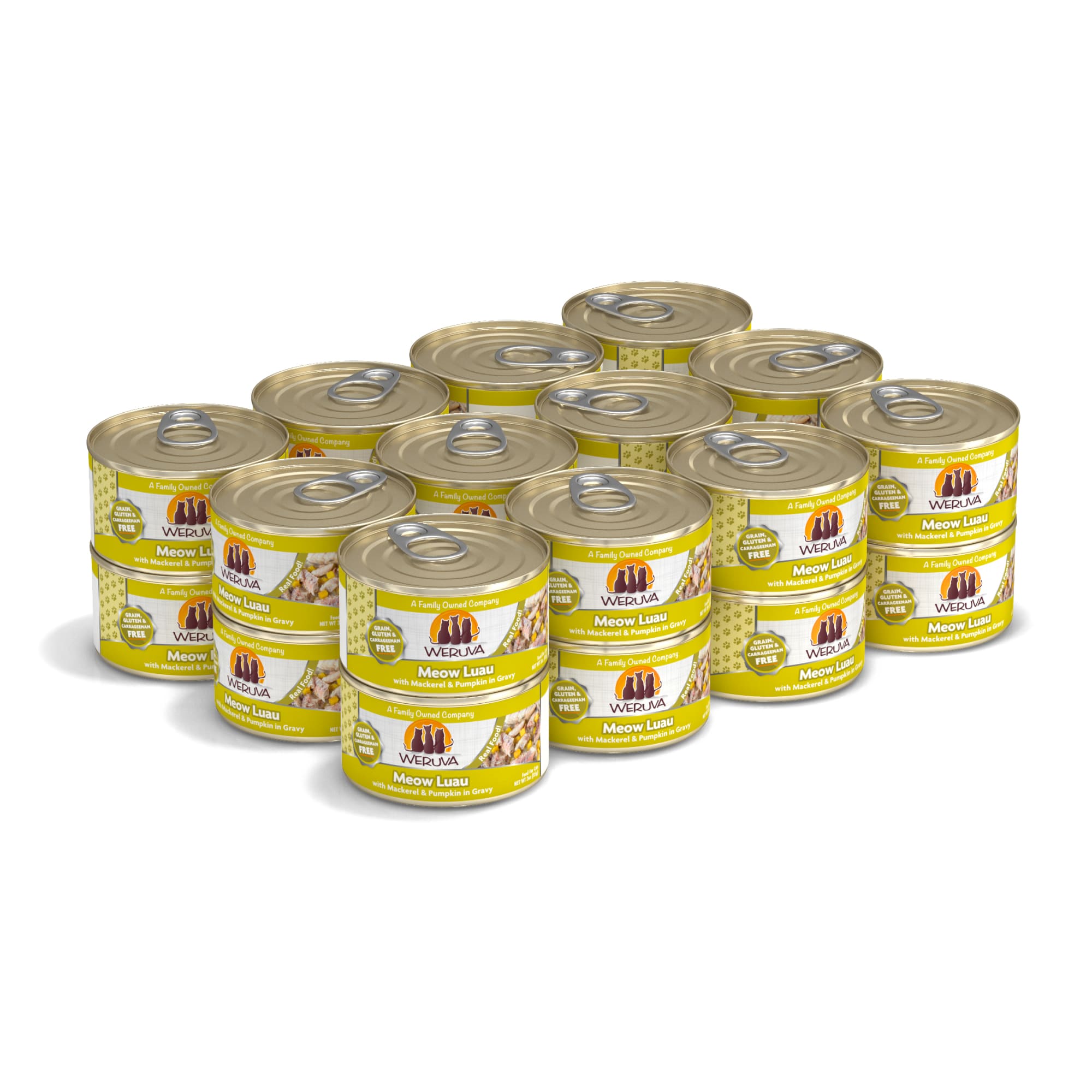 Weruva Meow Luau with mackerel and pumpkin gravy 3oz