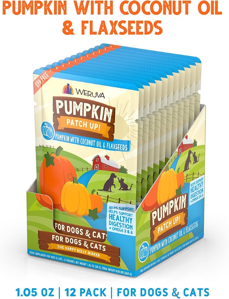 WERUVA PUMPKIN PATCH Coconut Flaxseed 1.05 OZ POUCH
