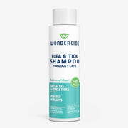 WONDERCIDE Dog & Cat - Flea & Tick Cedarwood Shampoo With Natural Essential Oils 12 oz