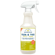 WONDERCIDE Dog & Cat - Lemongrass Flea & Tick Spray For Pets & Home With Natural Essential Oils 16 oz